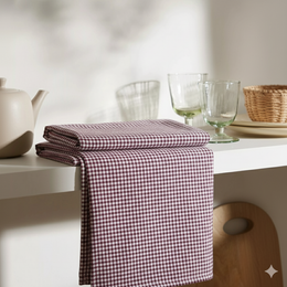 Small Terry Cotton Checks Fabric 36’