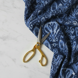 Cambric Cotton Abstract Print Fabric 44’